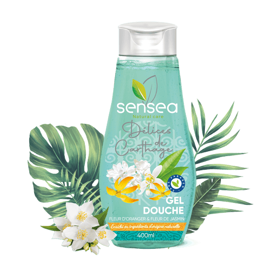 Gel Douche édition spéciale fleur d'orange & jasmin pour Cheveux et Corps